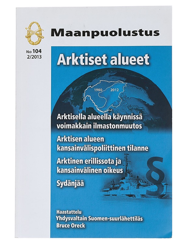Maanpuolus n.o 104 Arktiset alueet - Janne Kuusela - Historiakirjat - 10105465183 - 0