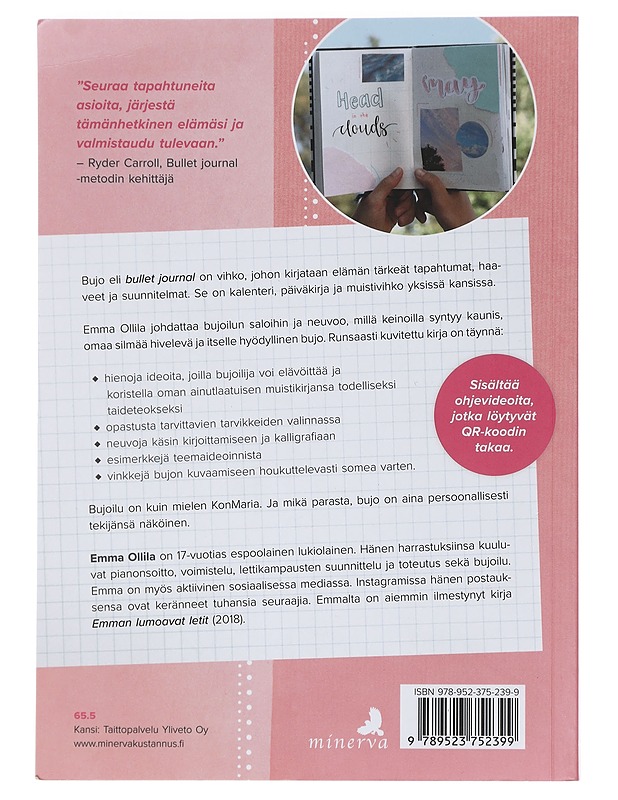 Bujoilijan inspiraatiokirja - Emma Ollila - Tietokirjat ja oppaat - 10105465181 - 1