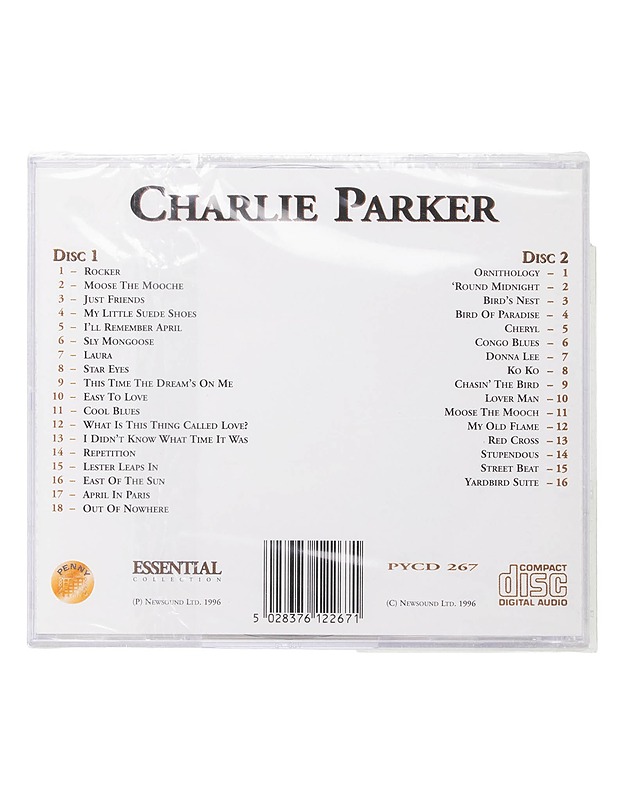 Charlie Parker - CD - CD-levyt - 10105465182 - 1