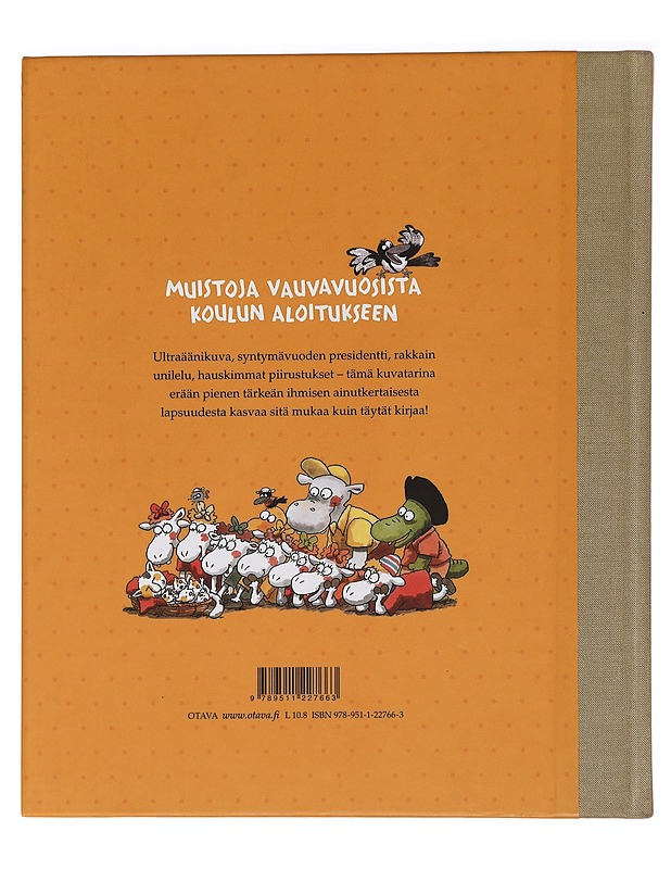 Vauvakirja : muistoja vauvavuosista koulun aloitukseen - Mauri Kunnas - Kirja lahjaksi - 10105465187 - 1