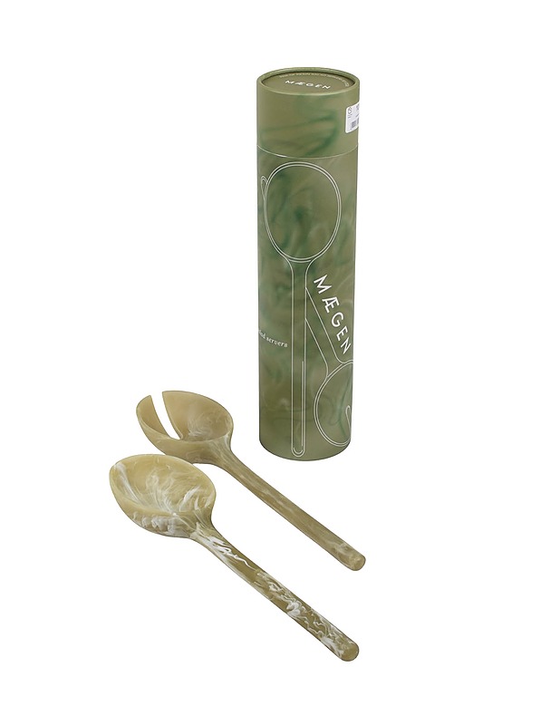 MÆGEN Olive marble salaattiottimet - Tarjoiluastiat - 10105465220 - 0