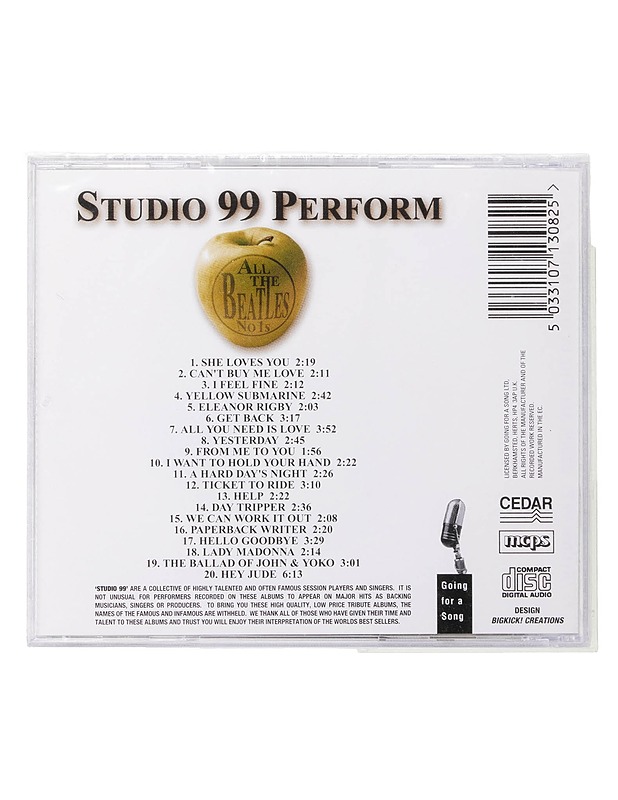 Studio 99 Perform All The Beatles No 1s - CD - CD-levyt - 10105465218 - 1