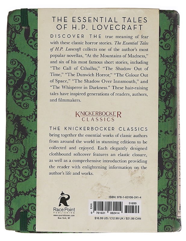The essential tales of H.P. Lovecraft - Lovecraft, H. P. - Fantasia- ja scifi - 10105465250 - 1