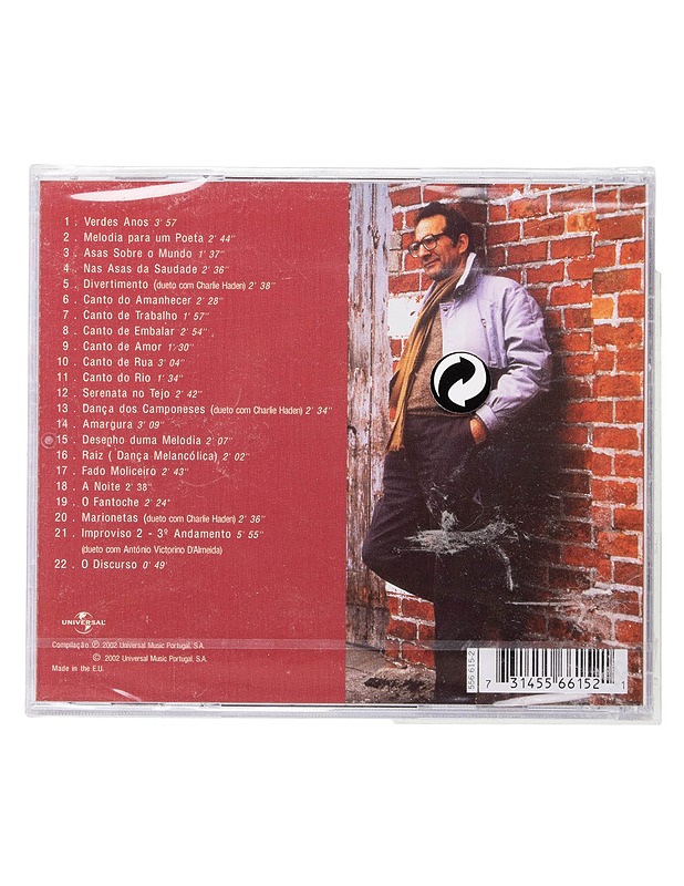 Carlos Paredes: Uma Guitarra com Gente Dentro - CD - CD-levyt - 10105465252 - 1