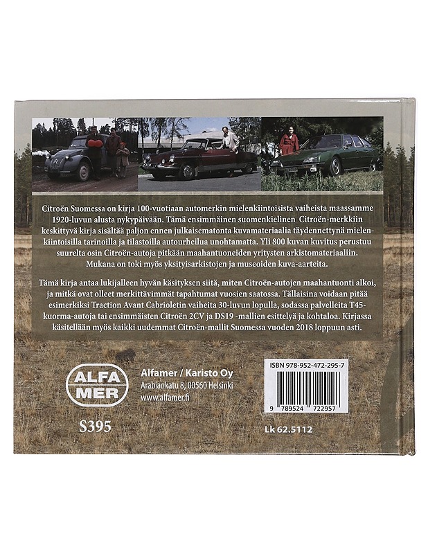 Citroën Suomessa 1921-2019 - Pitkänen, Antti - Historiakirjat - 10105465272 - 1