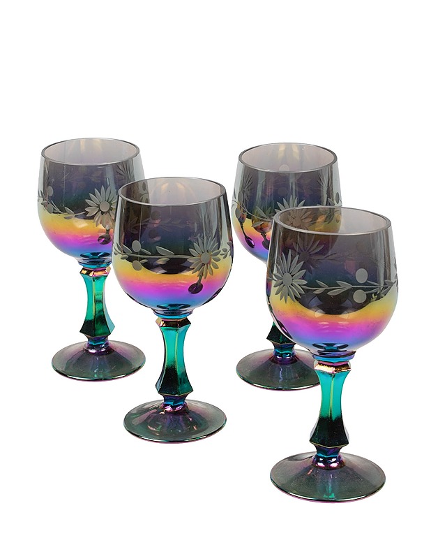 Viinilasi, lysterilasia, 4 kpl - Lasit - 10105465266 - 0