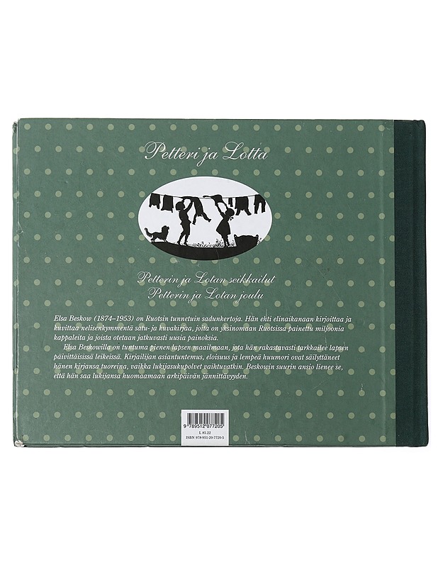 Petteri ja Lotta - Beskow, Elsa - Lastenkirjat - 10105465265 - 1