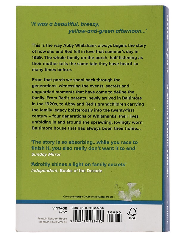 A spool of blue thread - Anne Tyler - Romaanit ja novellit - 10105465271 - 1