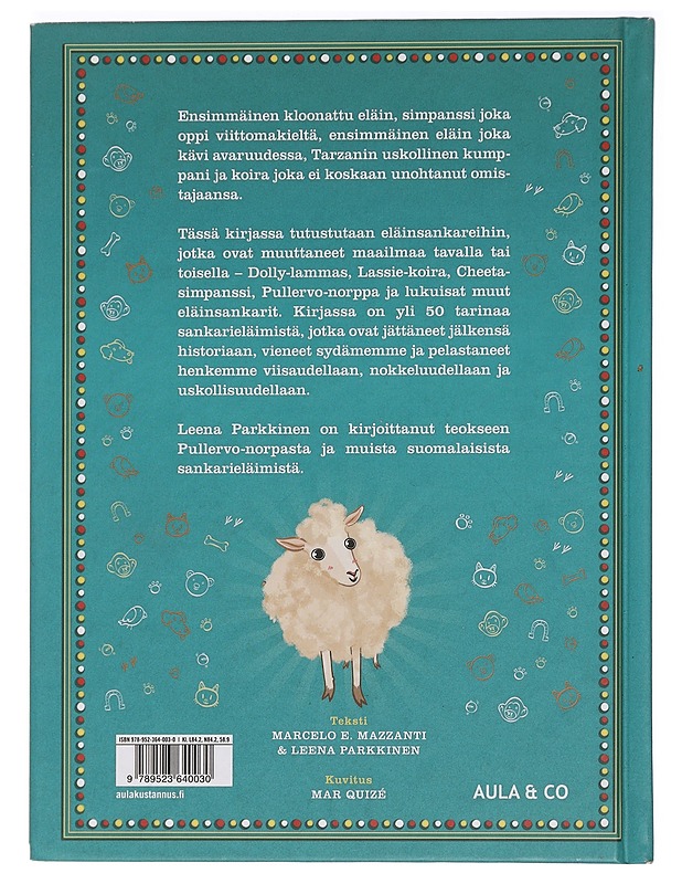 Sankaritarinoita eläimistä jotka muuttivat maailmaa - Marvel, G. L. - Lastenkirjat - 10105465305 - 1