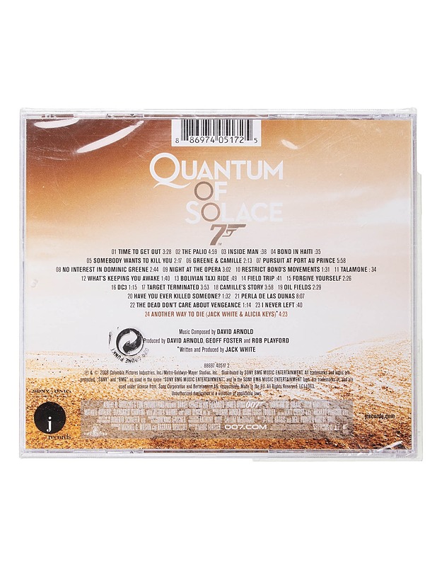 Quantum of Solace: Original Motion Picture Soundtrack - CD - CD-levyt - 10105465319 - 1