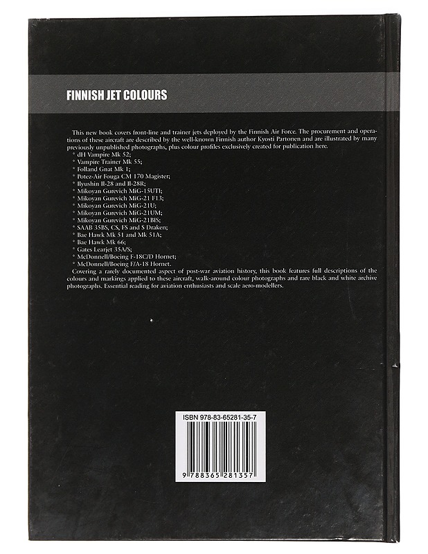 Finnish jet colours - Kyösti Partonen - Tietokirjat ja oppaat - 10105465339 - 1