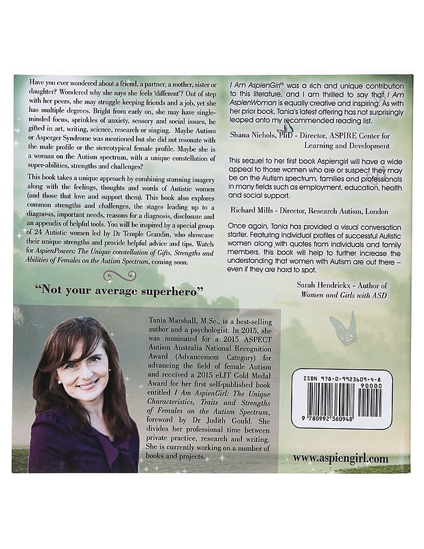 Am AspienWoman: The Unique Characteristics, Traits, and Gifts of Adult Females on the Autism Spectrum - Marshall, Tania - Tietokirjat ja oppaat - 10105465383 - 1