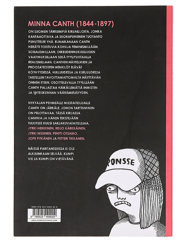 Minna & miehet : Minna Canthia sarjakuvina - Ranta, Ville - Sarjakuvat - 10105465433 - 1