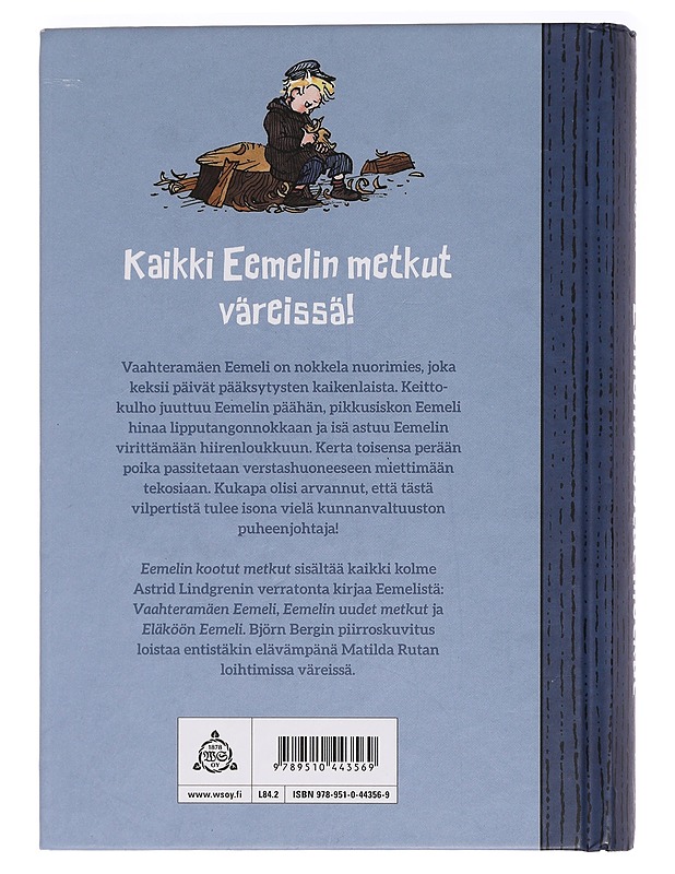 Eemelin kootut metkut - Lindgren, Astrid - Lastenkirjat - 10105465434 - 1