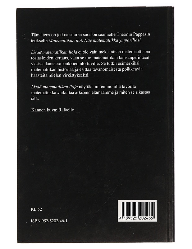 Lisää matematiikan iloja - Pappas, Theoni - Tietokirjat ja oppaat - 10105465446 - 1
