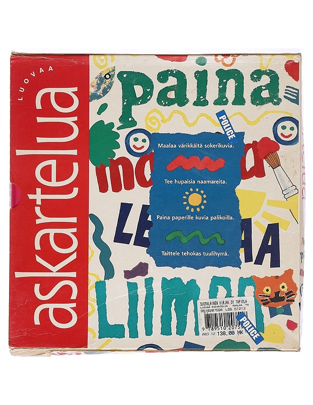 Luovaa askartelua : Paina, Maalaa, Leikkaa, Liimaa - Harrison, Paul - Lastenkirjat - 10105465497 - 3