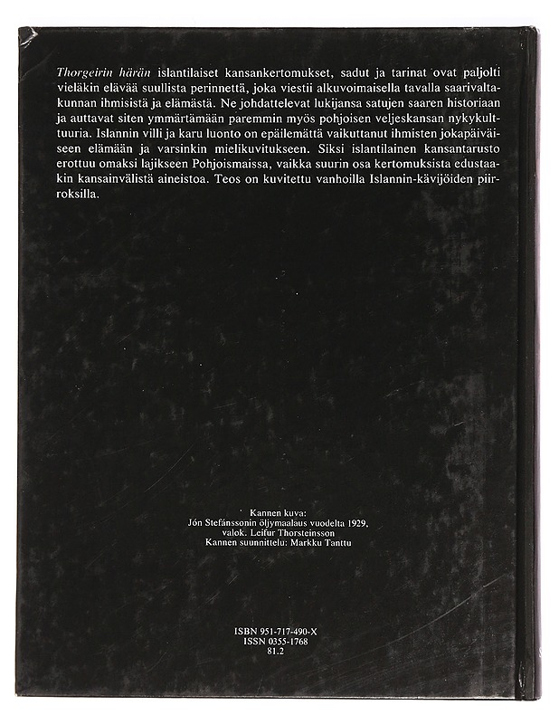 Thorgeirin härkä - Hallfredur Örn Eiríksson - Elämäkerrat ja muistelmat - 10105465502 - 1