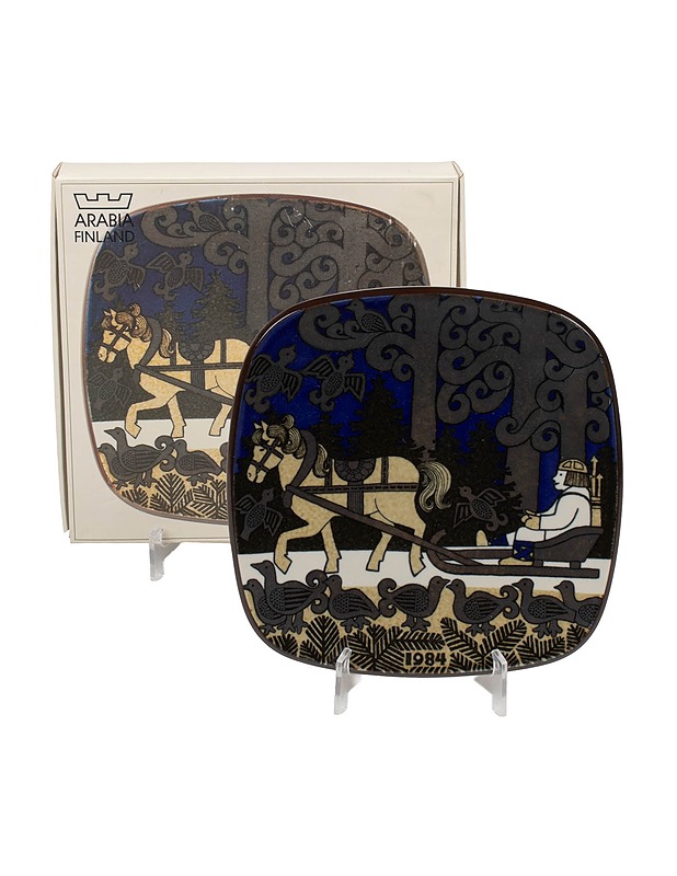 ARABIA Kalevala vuosilautanen 1984 - Designsuosikit - 10105465505 - 0