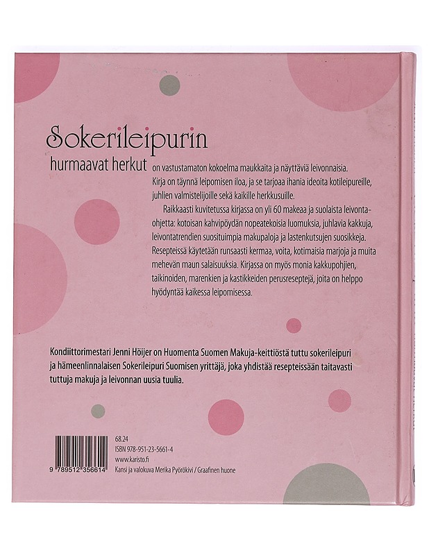 Sokerileipurin hurmaavat herkut - Höijer, Jenni - Ruokakirjat - 10105465510 - 1