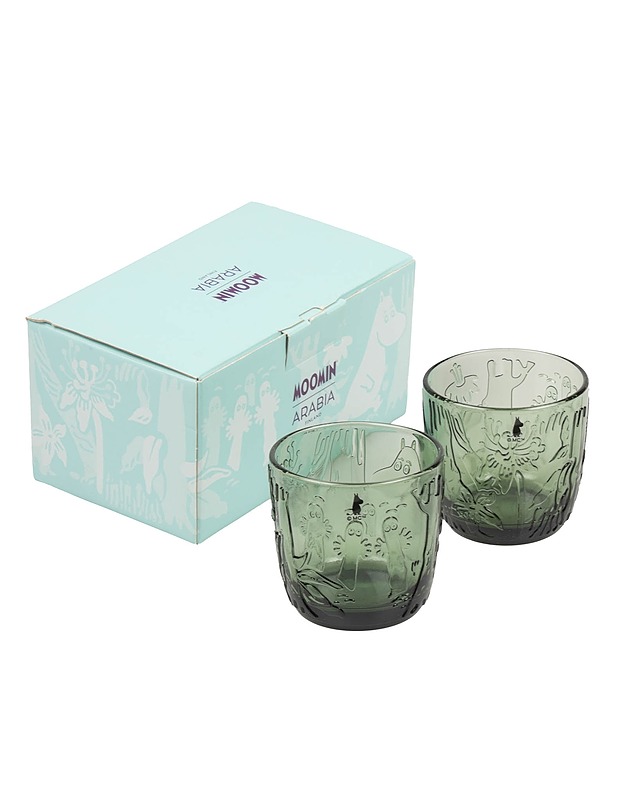 ARABIA Muumi juomalasi, 28 cl, 2 kpl - Designsuosikit - 10105465536 - 0