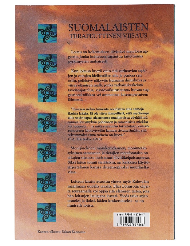 Loitsu : Kalevalan avain - Santavuori, Risto - Harrastekirjat - 10105465539 - 1