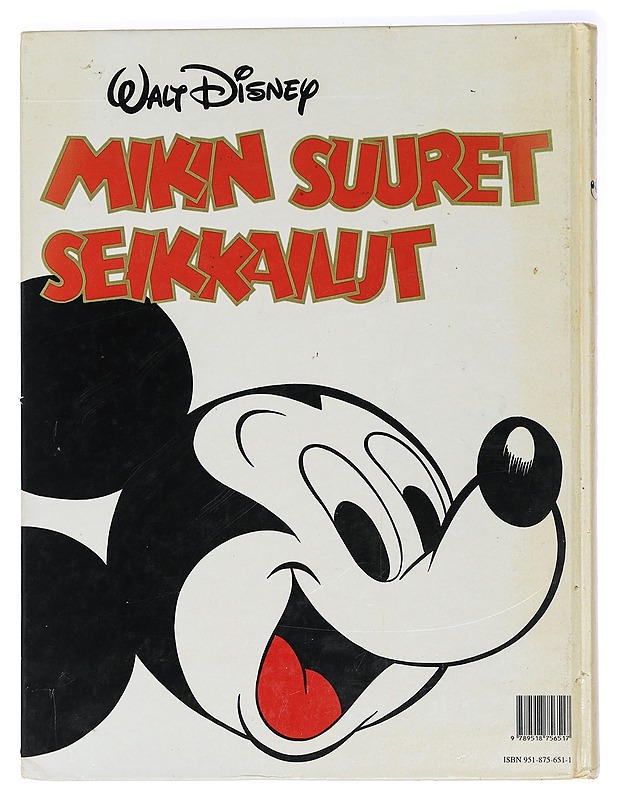 Mikin suuret seikkailut - Disney, Walt - Sarjakuvat - 10105465563 - 1