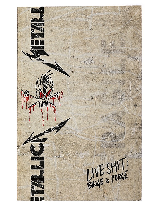 Metallica, Live Shit: Binge & Purge - Hetfield, James - Musiikki- ja elokuvakirjat - 10105465565 - 0