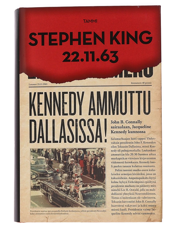22.11.63 - King, Stephen - Jännitys ja dekkarit - 10105465570 - 0