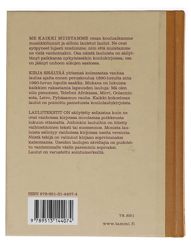 Kultaiset koululaulut vanhoilta ajoilta - Leskelä, Timo - Musiikki- ja elokuvakirjat - 10105465575 - 1