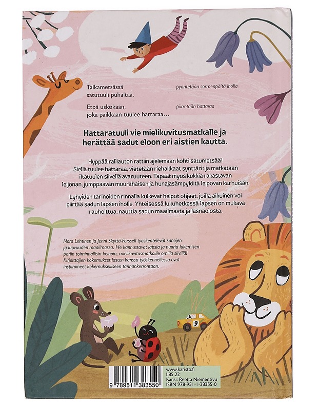 Hattaratuuli : piirretään satuja iholle - Lehtinen, Nora - Lastenkirjat - 10105465583 - 1