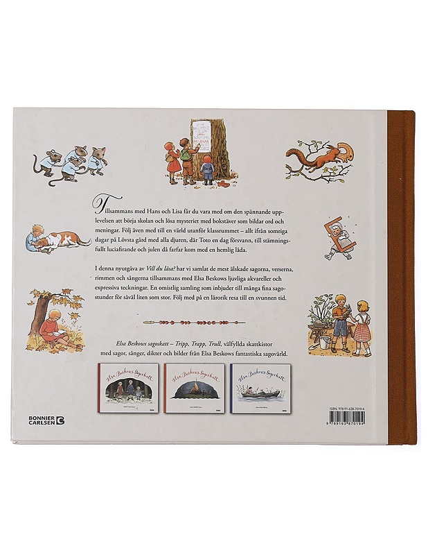 Vill du läsa? - Beskow, Elsa - Lastenkirjat - 10105465599 - 1