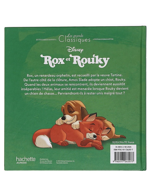 Rox et Rouky - Disney - Lastenkirjat - 10105465615 - 1