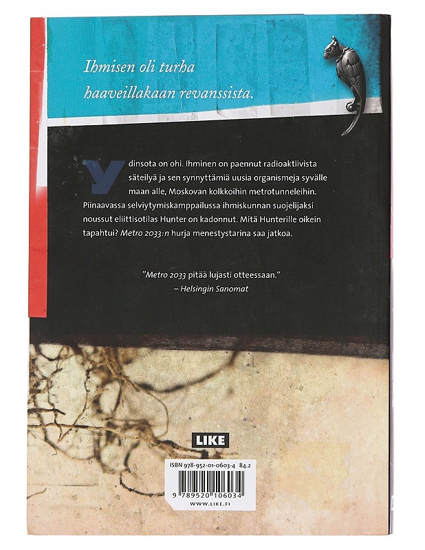 Metro 2034 - Gluhovski, Dmitri - Fantasia- ja scifi - 10105465639 - 1