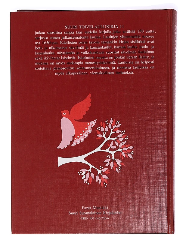 Suuri toivelaulukirja 11 - toim. Heikki Uusitalo - Musiikki- ja elokuvakirjat - 10105465653 - 1