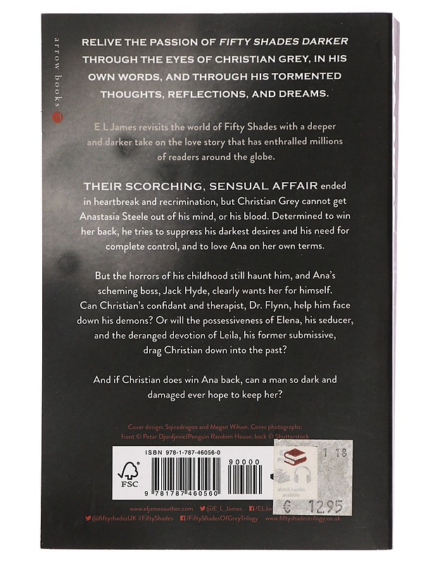 Darker : [Fifty shades darker as told by Christian] - E. L. James - Romaanit ja novellit - 10105465677 - 1