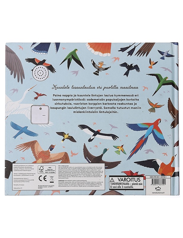 Luonnon ääniä: Maailman linnut - Hunter, Robert - Lastenkirjat - 10105465685 - 1