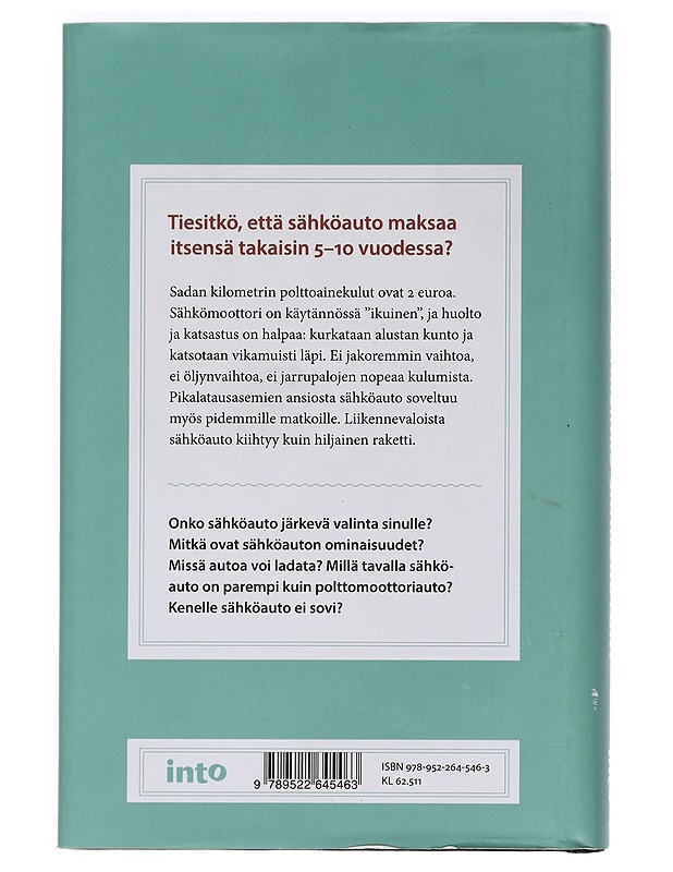 Ostaisinko sähköauton? - Vesa Linja-aho - Tietokirjat ja oppaat - 10105465699 - 1