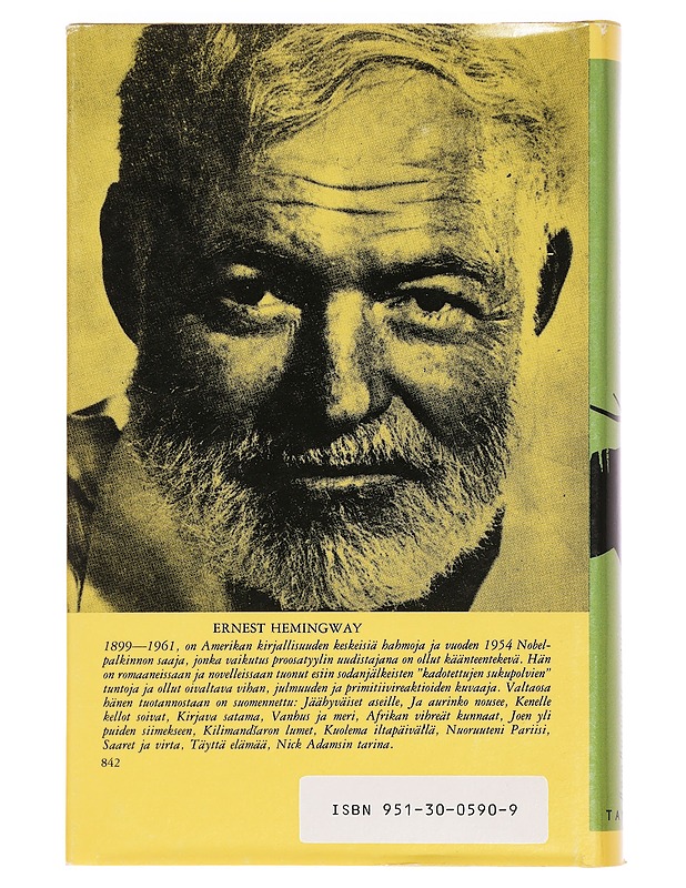 Afrikan vihreät kunnaat - Hemingway, Ernest - Kirja lahjaksi - 10105465705 - 1