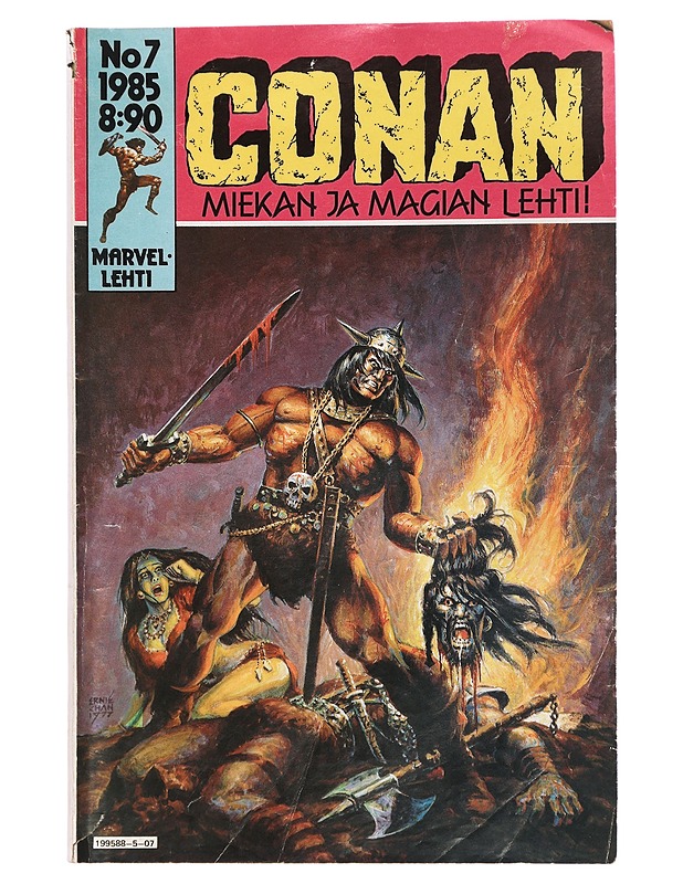 Conan No. 7 1985 - Roy Thomas & Ernie Chan - Sarjakuvat - 10105465710 - 0
