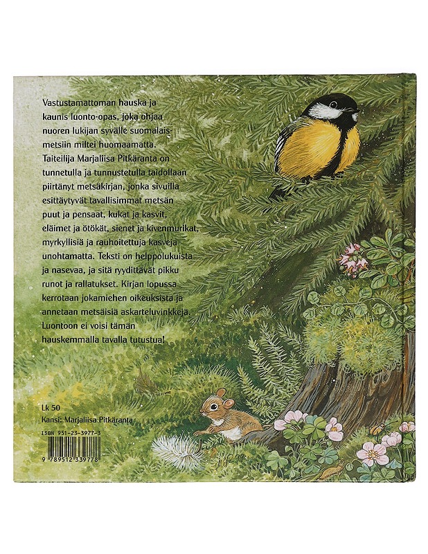 Lasten oma metsäkirja - Marjaliisa Pitkäranta - Lastenkirjat - 10105465709 - 1