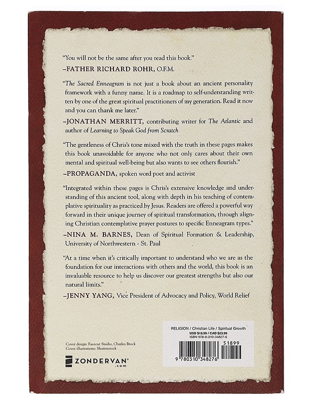 The Sacred Enneagram - Christopher L. Heuertz - Hyvinvointikirjat - 10105465712 - 1