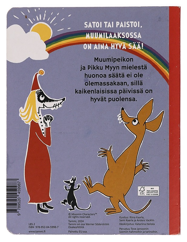 Joka säällä - Kaarla, Riina - Lastenkirjat - 10105465713 - 1