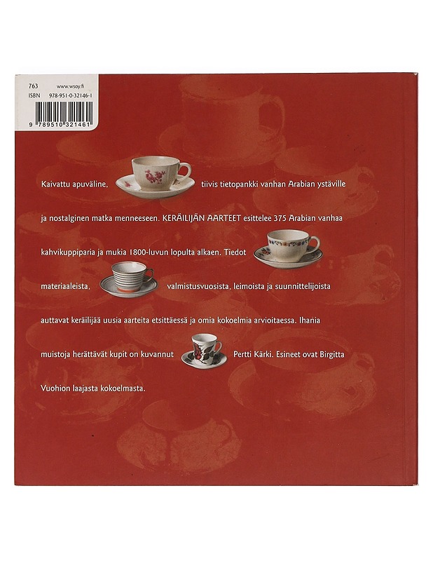 Arabian kahvikuppeja ja mukeja - Westerholm, Sirpa - Harrastekirjat - 10105465720 - 1