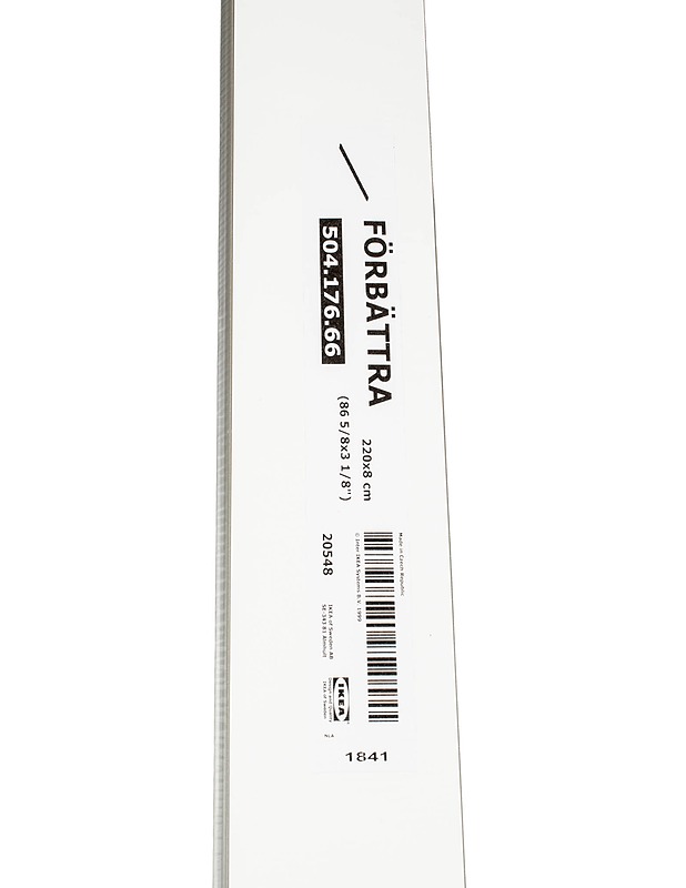 IKEA Förbättra peitelevy, 220 x 8 cm - Rakennustarvikkeet - 10105465735 - 2