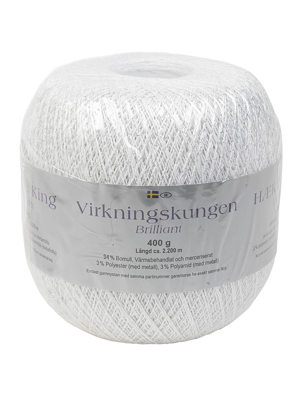 VIRKKUU KING Brilliant virkkauslanka, 400 g - Käsityö - 10105465760 - 0