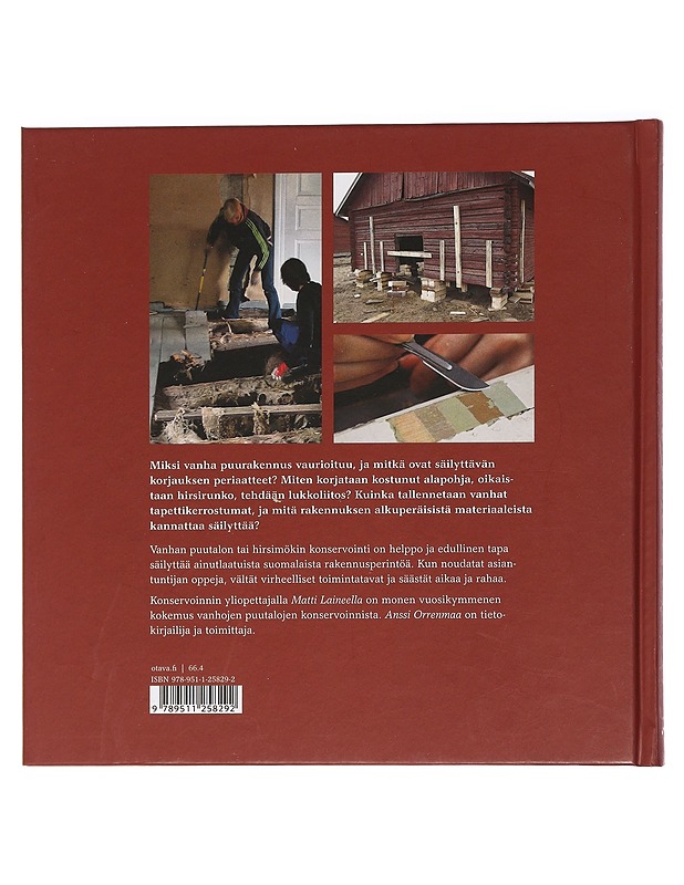 Rakkaat vanhat puutalot : säilyttäjän opaskirja - Laine, Matti - Tietokirjat ja oppaat - 10105465775 - 1