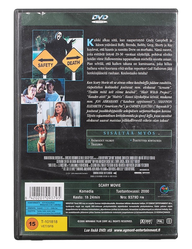 Scary Movie - DVD - DVD-elokuvat - 10105465804 - 1