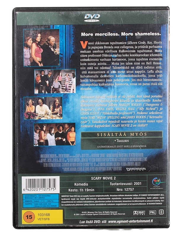 Scary Movie 2 - DVD - DVD-elokuvat - 10105465808 - 1