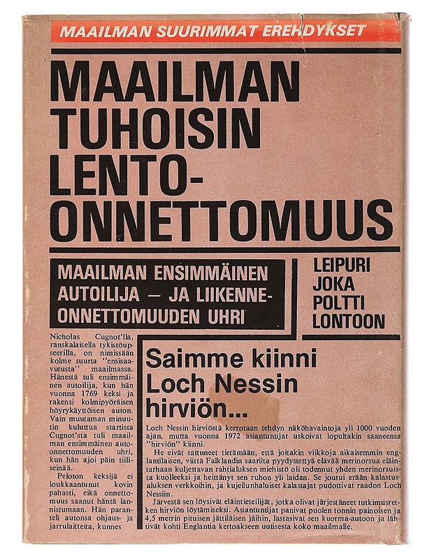 Maailman suurimmat erehdykset - Blundell, Nigel - Tietokirjat ja oppaat - 10105465820 - 1