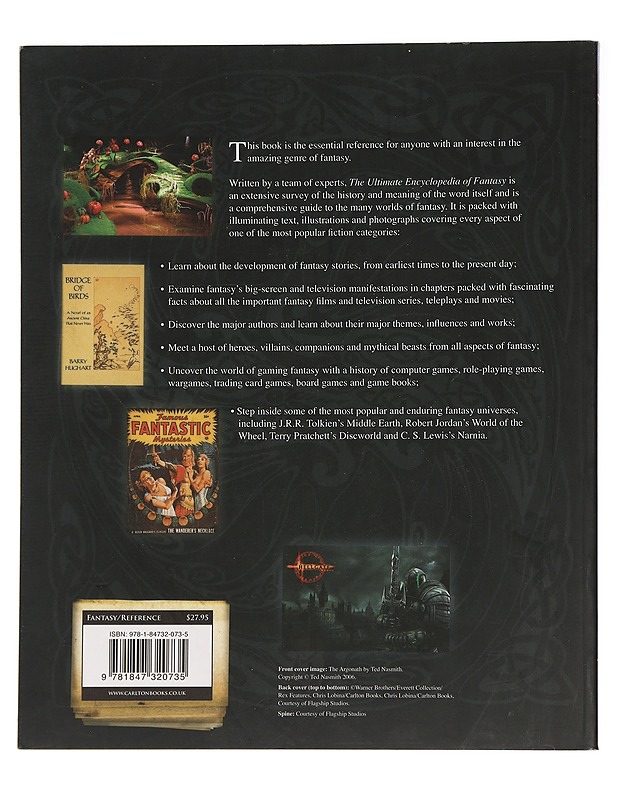 The ultimate encyclopedia of fantasy - Pratchett, Terry - Tietokirjat ja oppaat - 10105465853 - 1